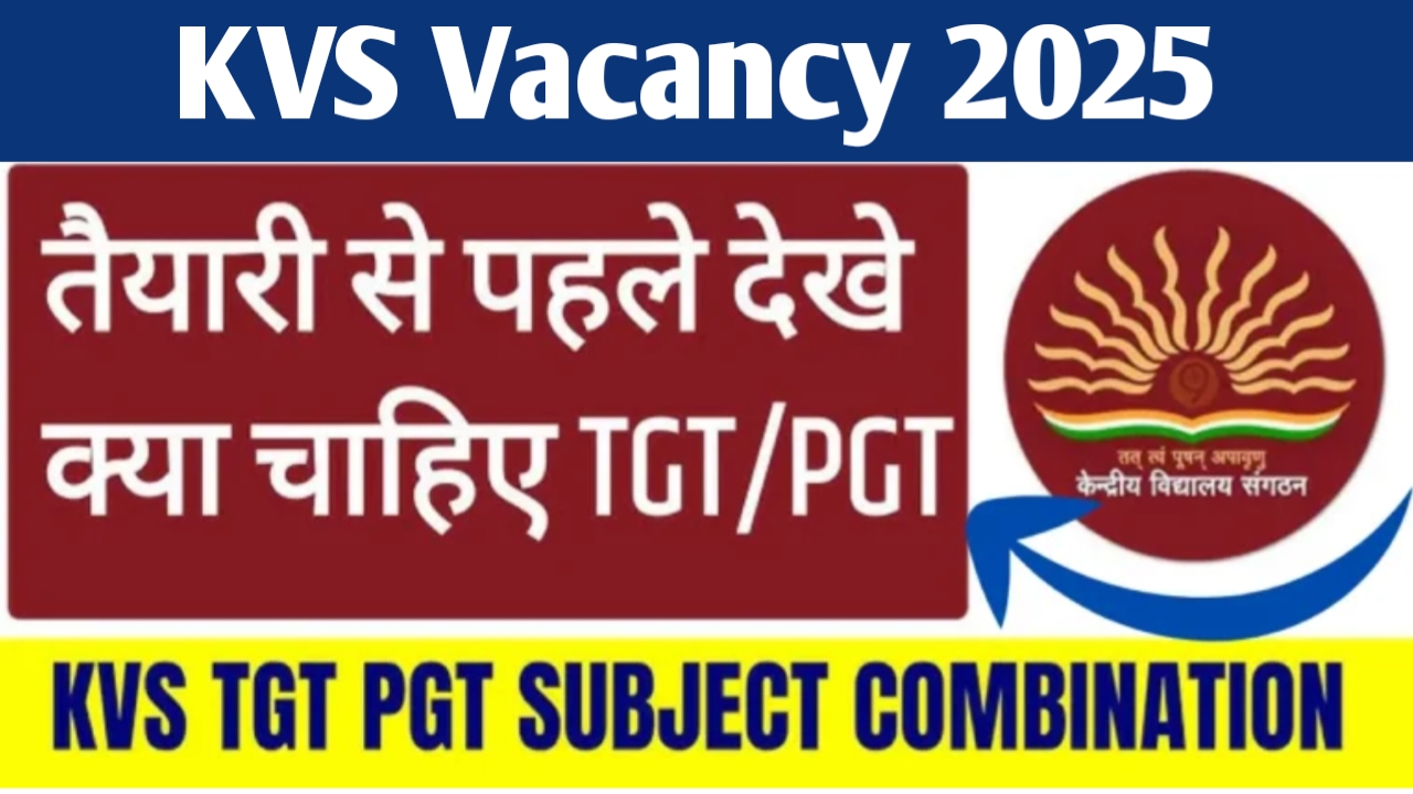 KVS Teacher Recruitment 2025