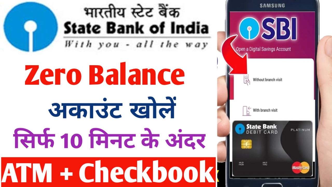 SBI Account Opening Online