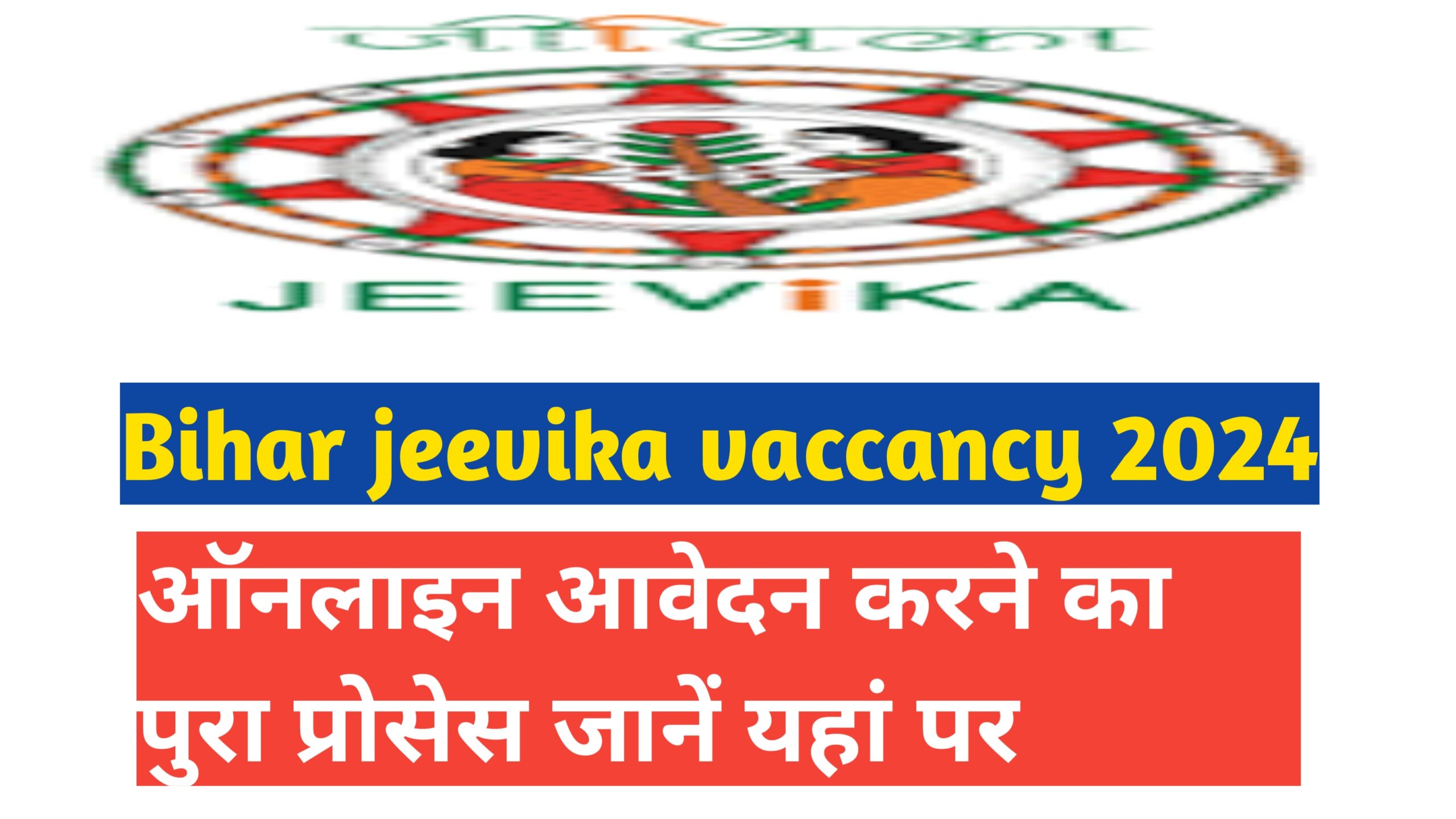 Bihar jeevika vaccancy 2024