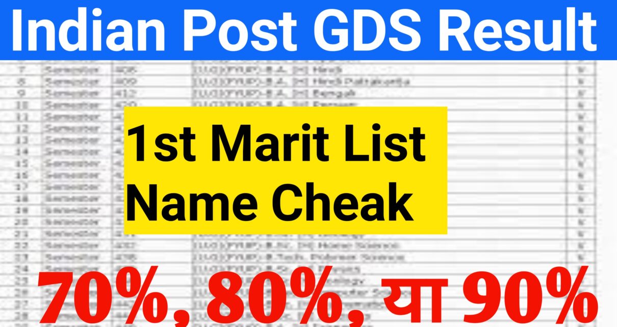 Post Office New Marit List Status Cheak Now