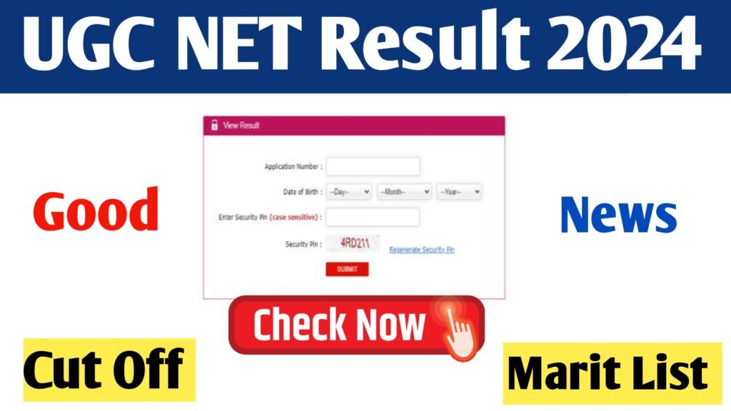 UGC NET Result 2024