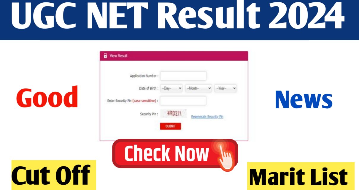 UGC NET Result 2024