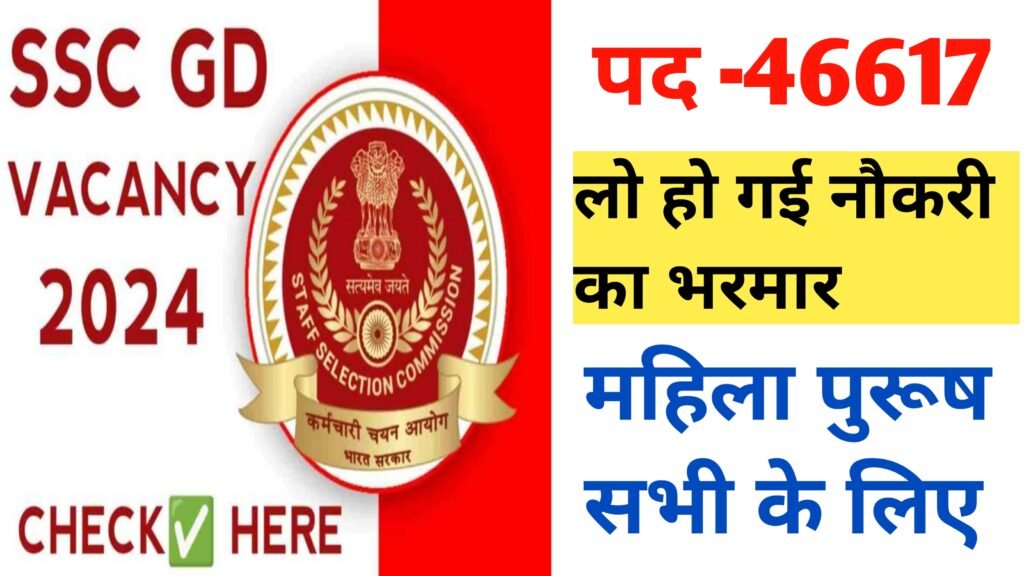 SSC GD Bharti 2024