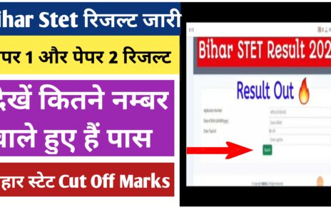 Bihar STET Result 2024
