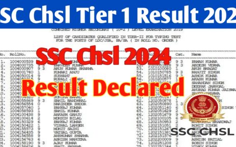 Ssc Chsl Tied 1 Result  2024