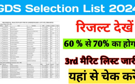 GDS Selection List 2024