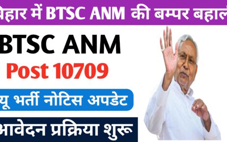 Bihar Anm 10709 Vacancy 2024