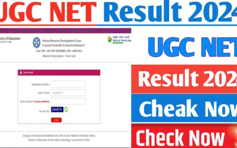 UGC NET Result 2024