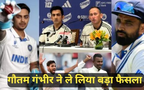 Adilead Test India New Squad Declared
