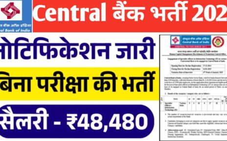 Central Bank Vaccancy 2025