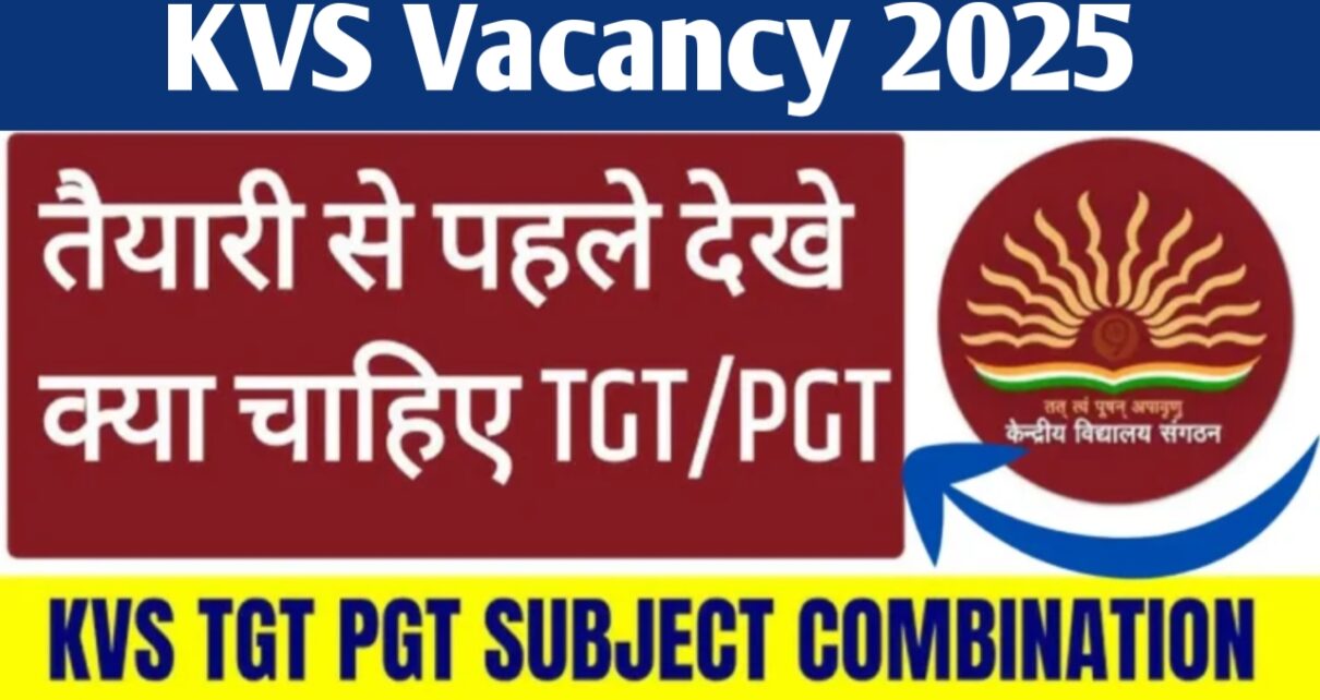 KVS Teacher Recruitment 2025