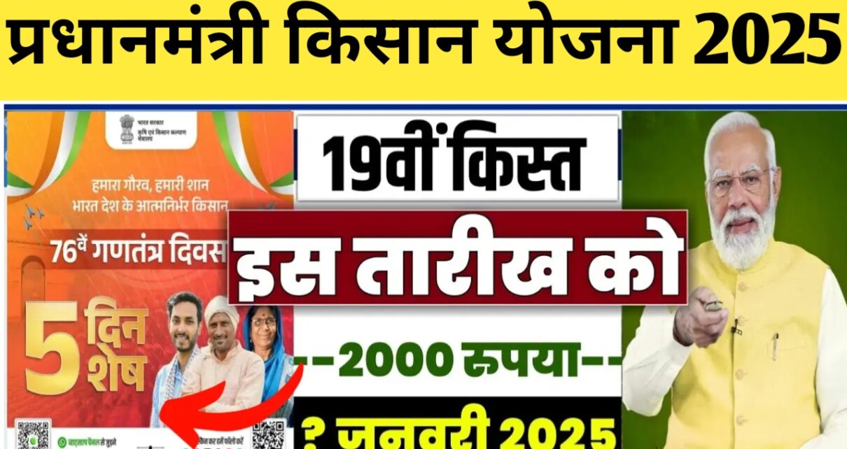 Pm Kisan Yojana 19th Kist
