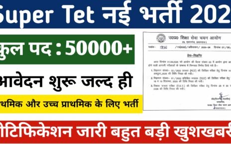 Super Tet Notification 2026 Out
