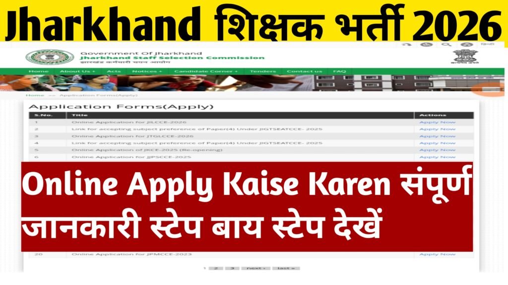 Jharkhand Ekalavya Awasiya Vidyalaya Teacher Vacancy 2026